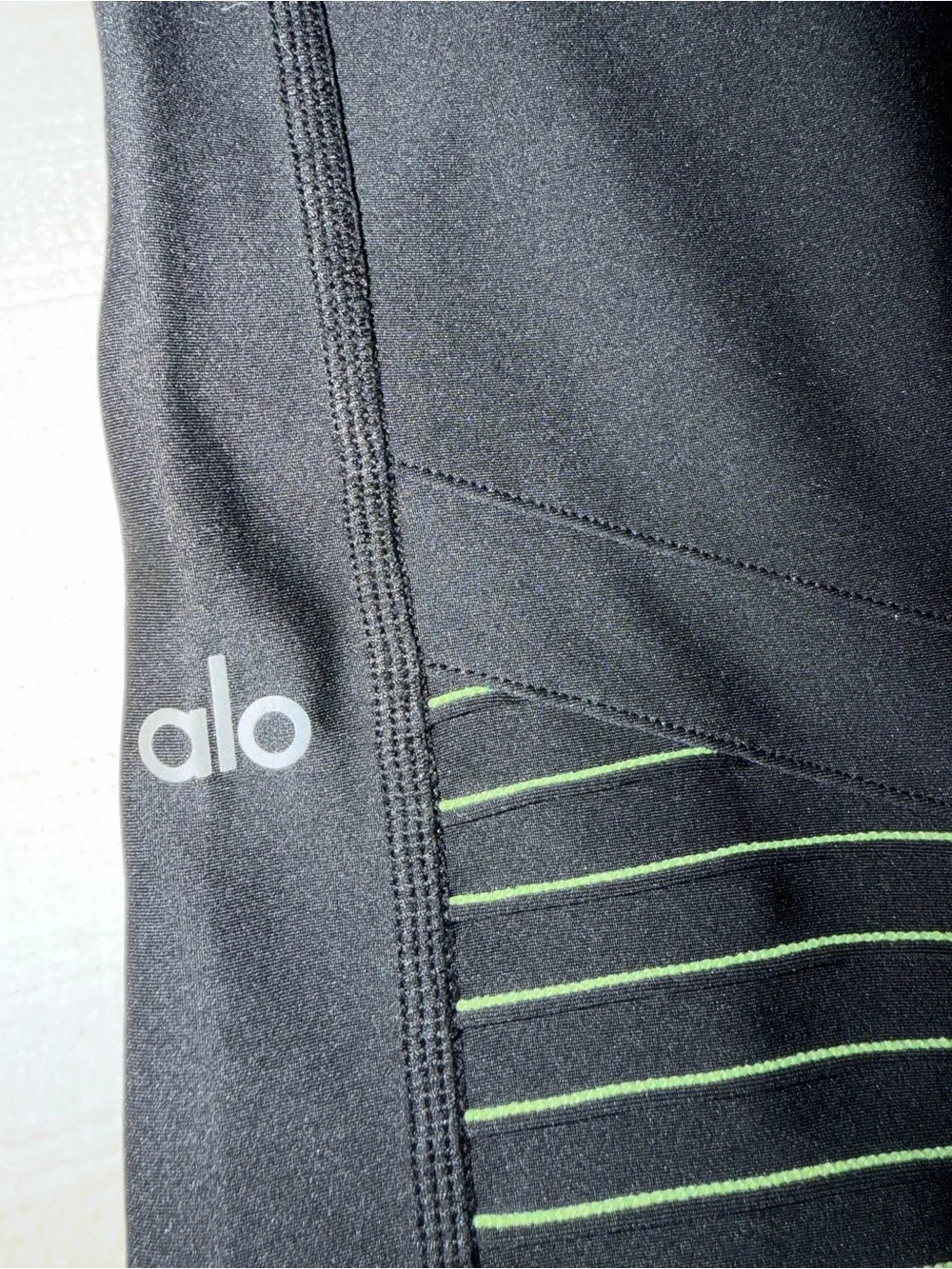 ALO Yoga waistband wear